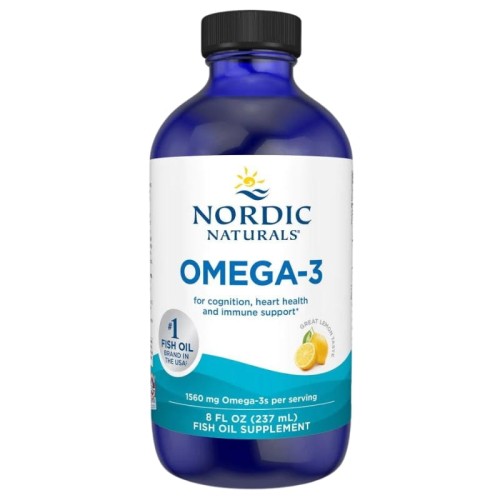 Nordic Naturals Omega-3 1560mg Lemon 237ml
