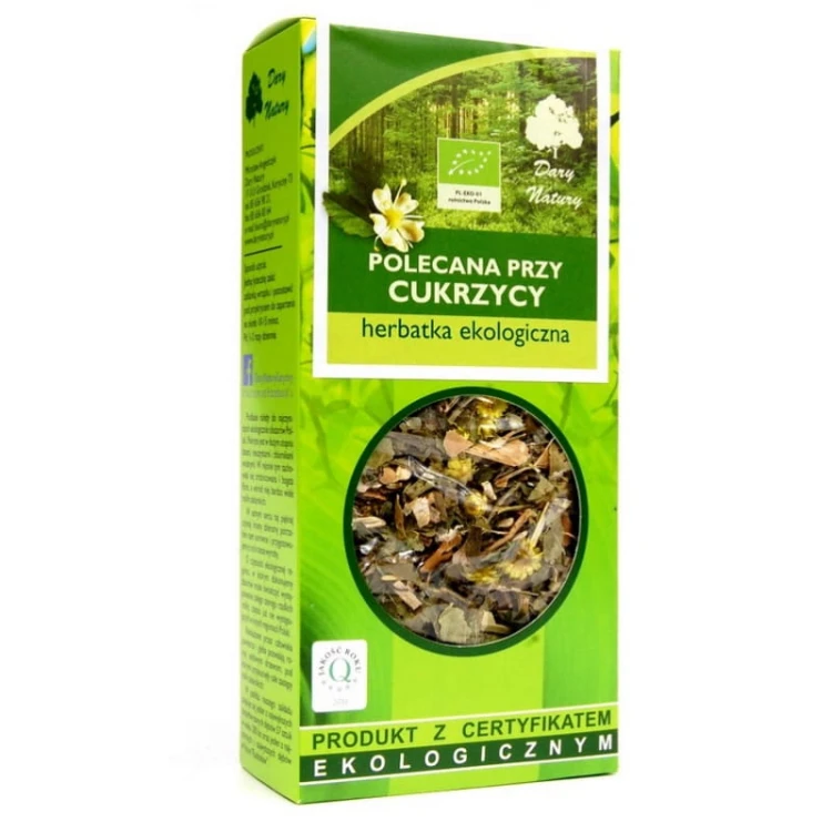 Herbatka polecana przy cukrzycy EKO 50g