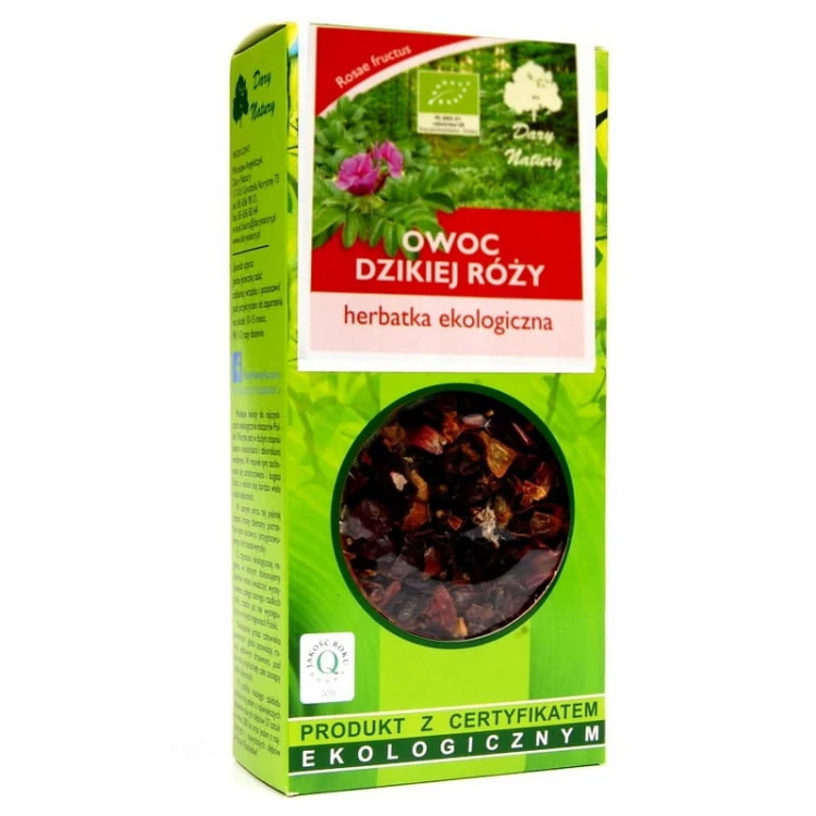 Dzika róża owoc (Rosa canina fructus) EKO 50g