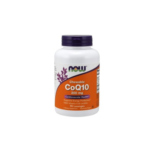 Koenzym Q10+ Lecytyna sojowa + Witamina E 200mg 90 tabletek do ssania