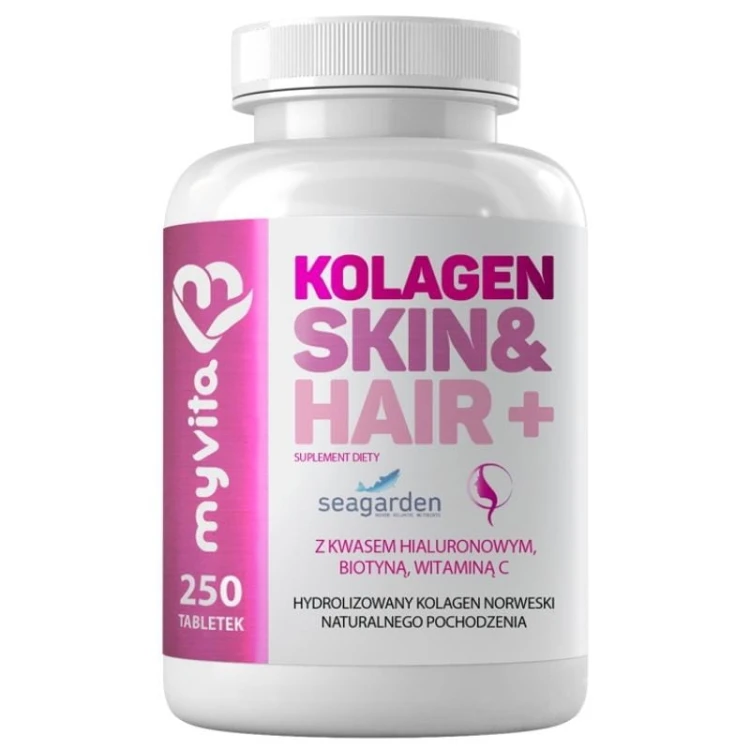 Kolagen Skin &amp; Hair+ 250 tabl.