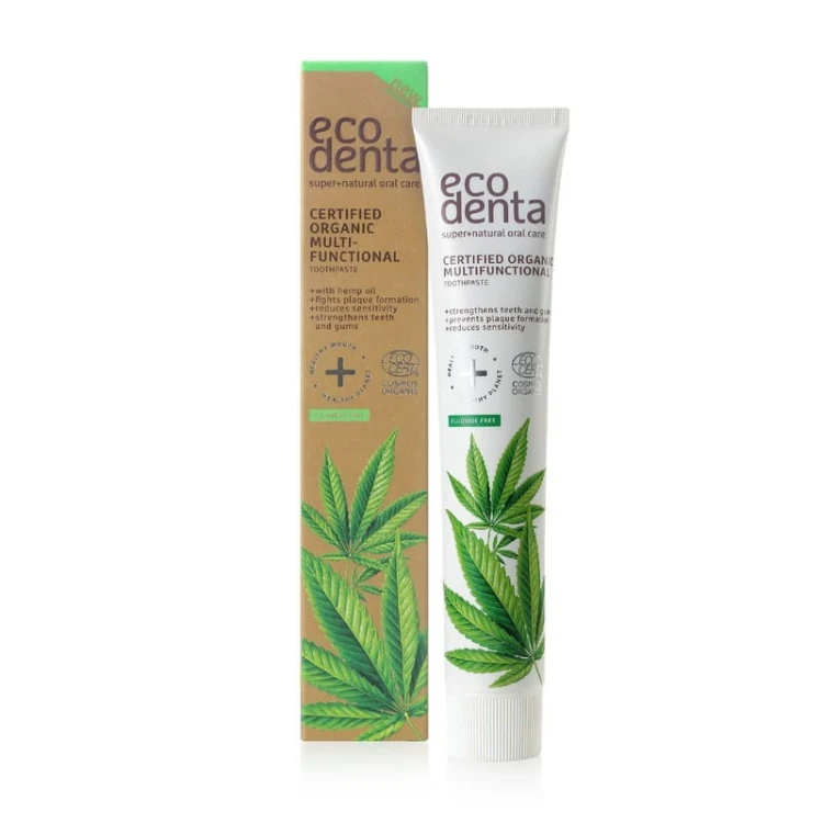 Ecodenta Organiczna Pasta do zębów z olejem konopnym 75ml