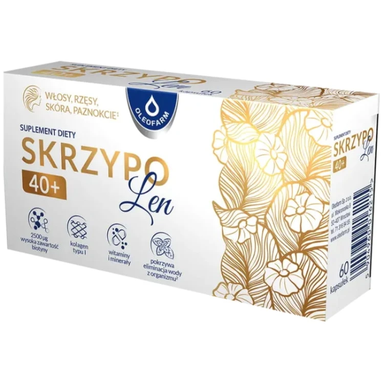 Skrzypolen 40+ z biotyną 60 kaps.