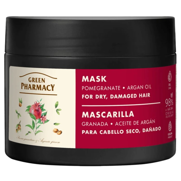 green-pharmacy-maska-do-wlosow-olej-arganowy-granat-300ml