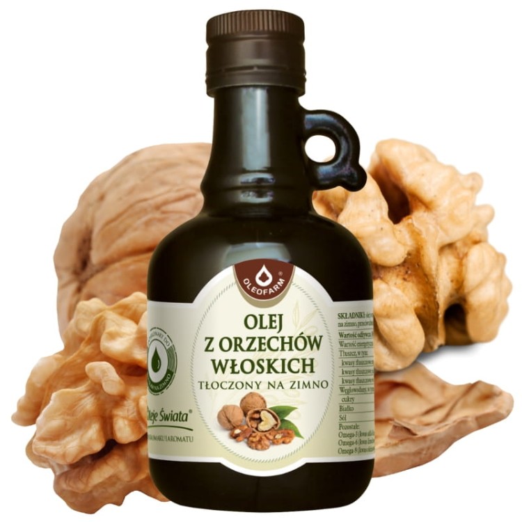 Olej z orzechów włoskich Virgin 250ml