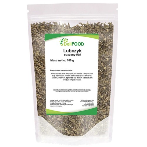 Lubczyk suszony liść (DeliFood) 100g