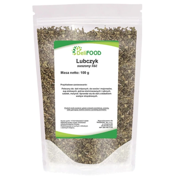 Lubczyk suszony liść (DeliFood) 100g
