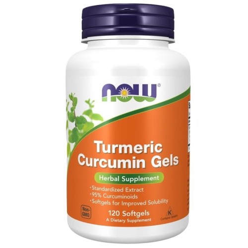 Curcumin - Turmeric Gels 120 kaps.