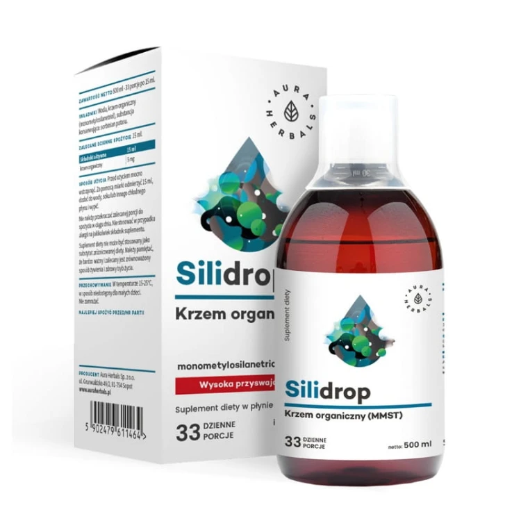 Silidrop - krzem organiczny 500ml