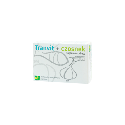 Tranvit + Czosnek 80 kaps.