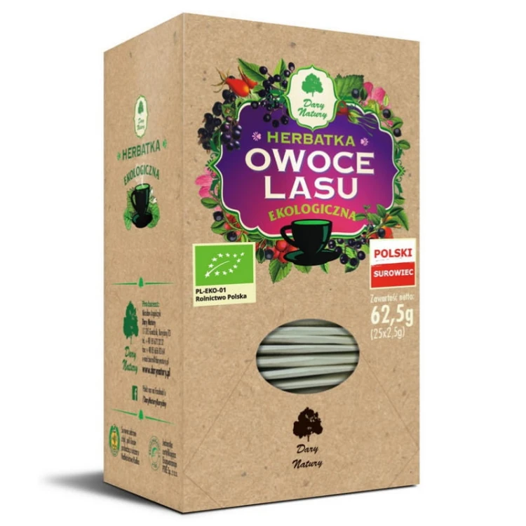 Herbatka Owoce Lasu EKO 25x2,5g