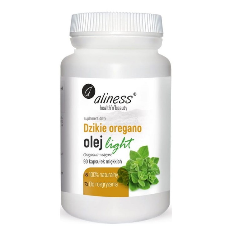 Olej z Dzikiego Oregano Light 100% 90 kaps.