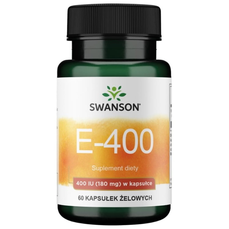 Witamina E 400IU 60 kaps.