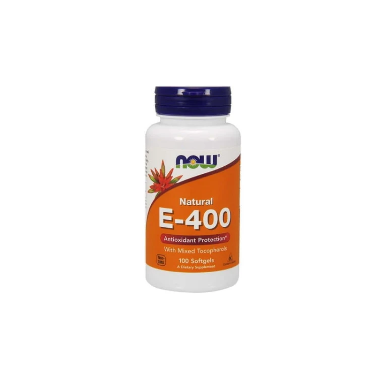 Witamina E-400 Naturalna ( Mix tokoferoli) 100 kaps.
