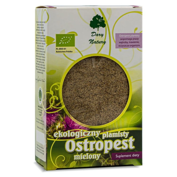 Ostropest plamisty mielony EKO 100g