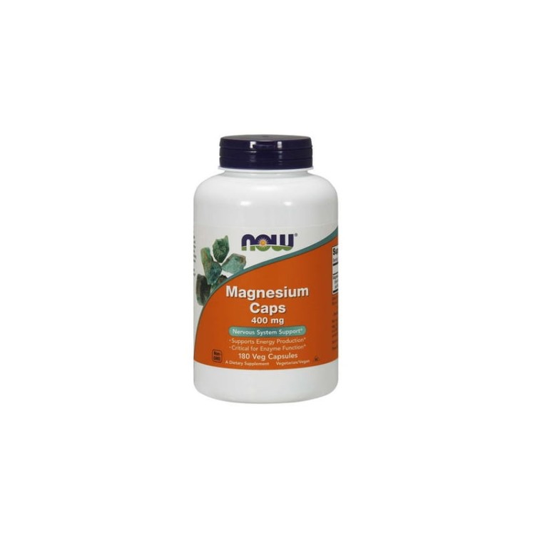 Magnez (tlenek, cytrynian, asparaginian) 400mg 180 kaps.