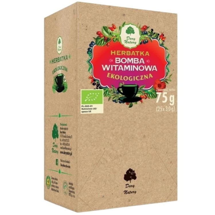 Herbatka Bomba witaminowa EKO 25x3g