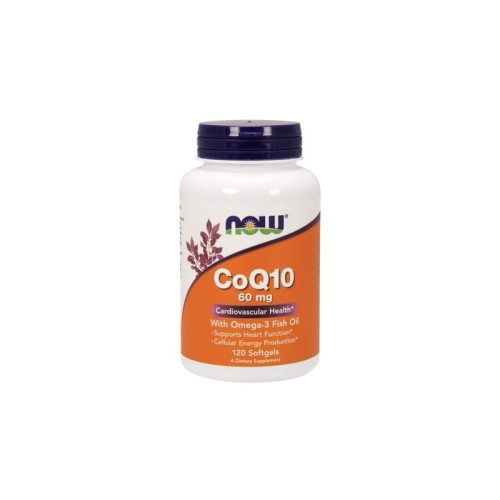 Koenzym Q10 60mg &amp; Omega-3 120 kaps.