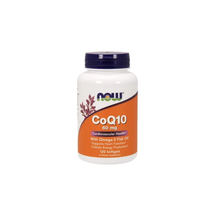 Koenzym Q10 60mg &amp; Omega-3 120 kaps.