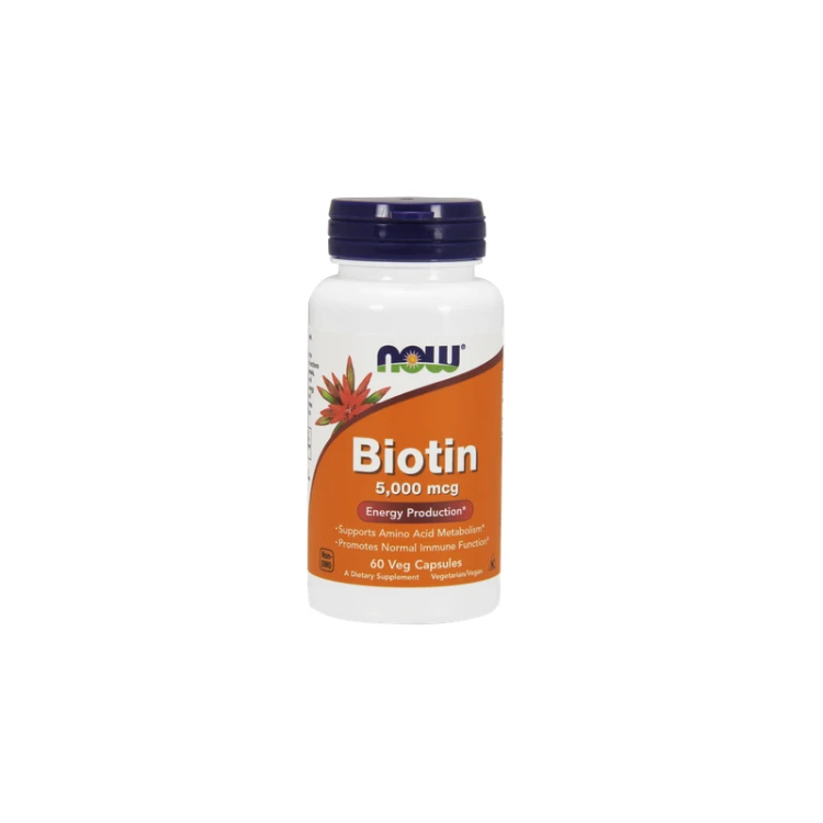 Biotin 5000µg 60 kaps.