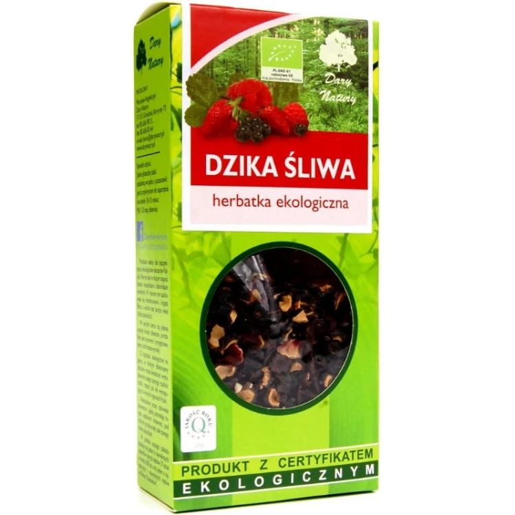 Herbatka Owocowa Dzika śliwa EKO 100g