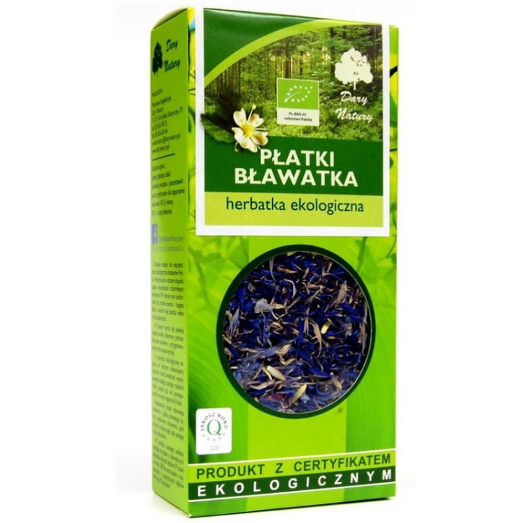 Bławatek płatki EKO 25g