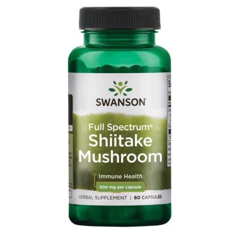 Shiitake grzybek 500mg 60 kaps.