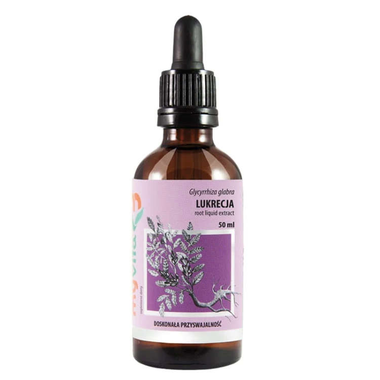 Lukrecja (ekstrakt z korzenia lukrecji w kroplach) 50ml