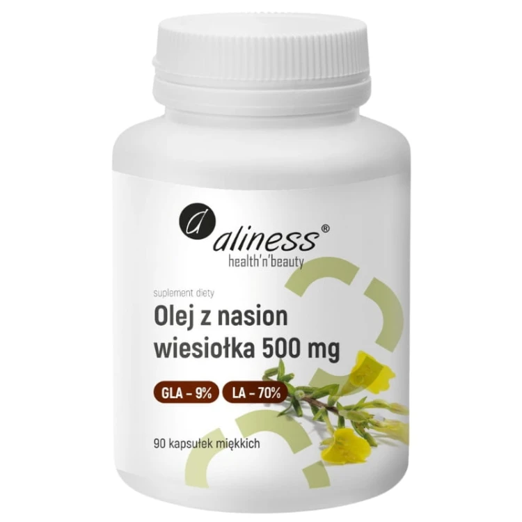 Olej z nasion wiesiołka 500mg 90kaps.