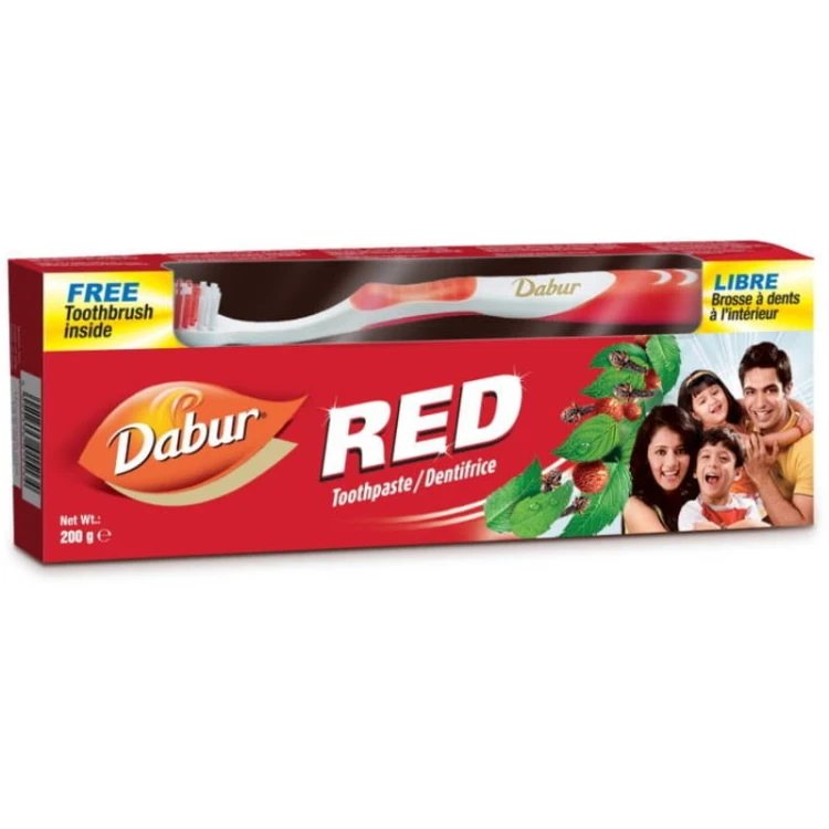 Pasta do zębów RED 200g + szczoteczka