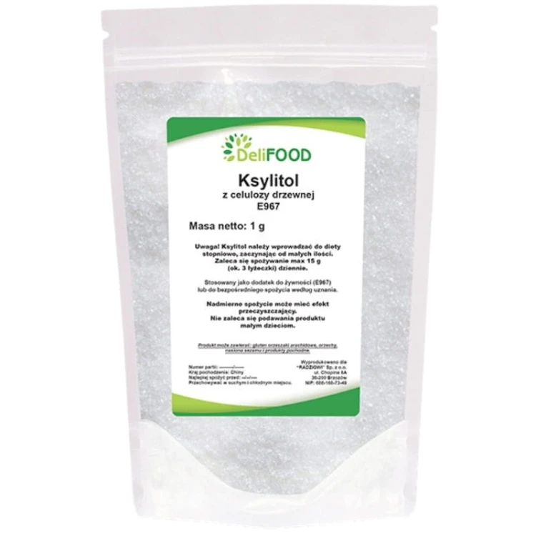 Ksylitol Chiny (DeliFood) 1000g