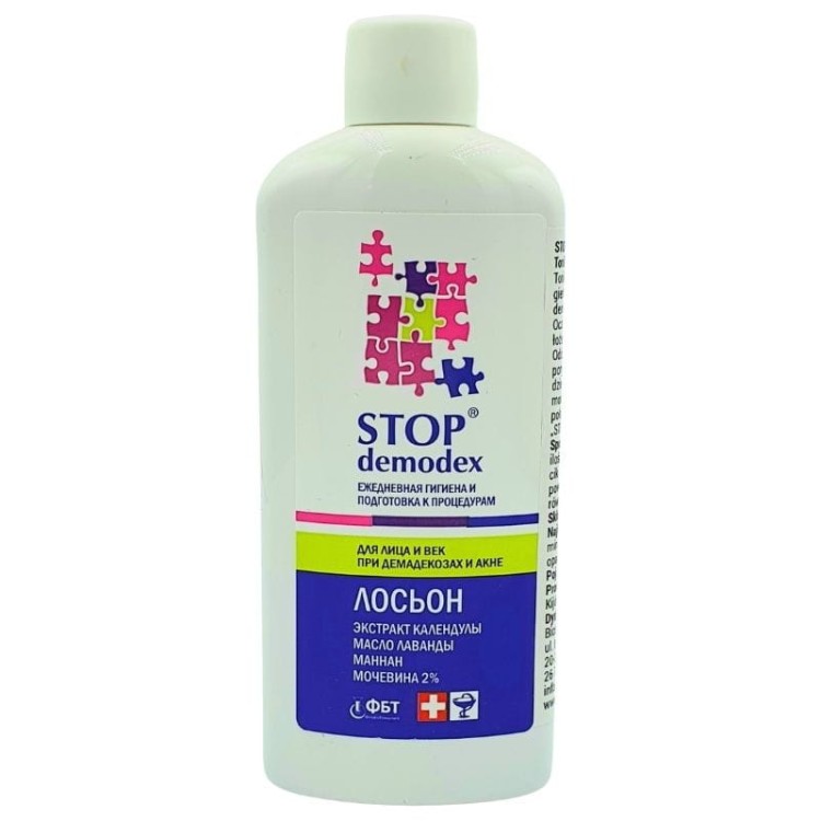 STOP DEMODEX Tonik do twarzy i powiek 150ml