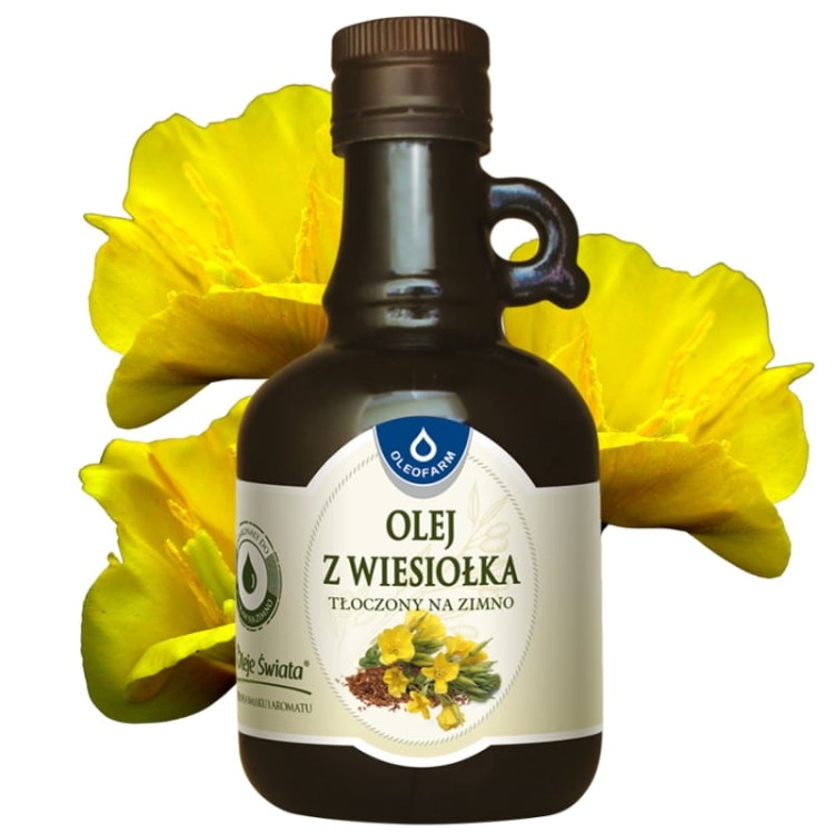 Olej z wiesiołka tłoczony na zimno 250ml