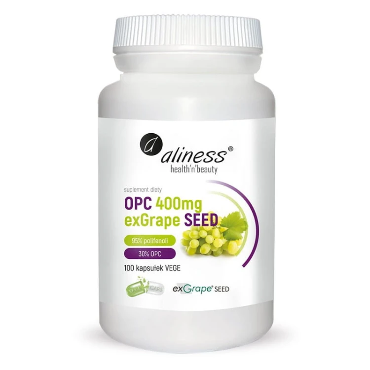 OPC exGrape Seeds 400mg 100 kaps.