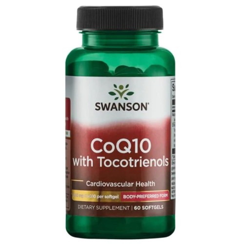 Koenzym Q10 200mg + Tokotrienole 20mg 60 kaps.