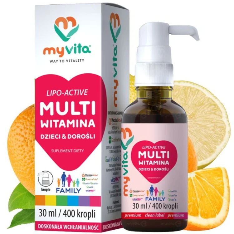 Multiwitamina Family dla dzieci i dorosłych 30ml