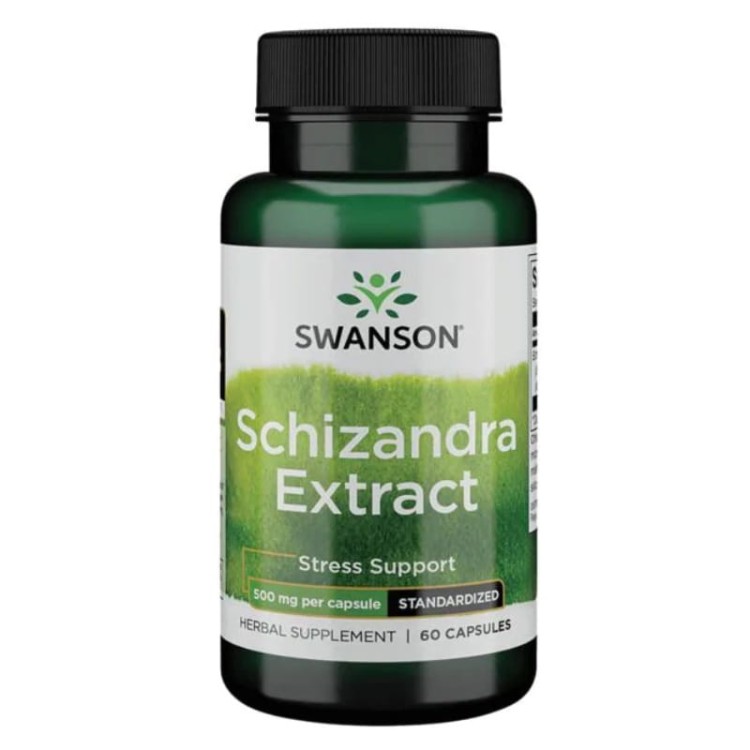 Schizandra extract 500mg 60 kaps.