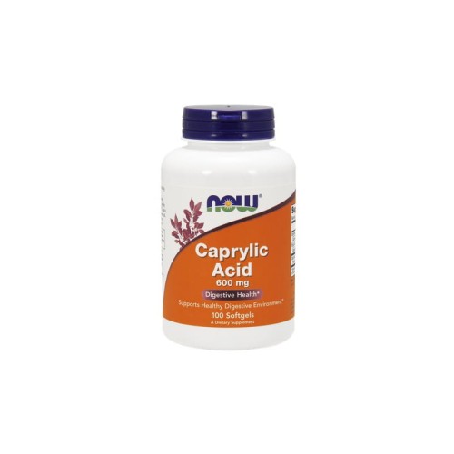 Caprylic Acid (Kwas kaprylowy) 600mg 100 kaps.
