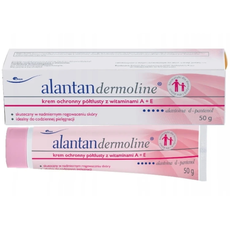 Alantandermoline Krem ochronny półtłusty z Witaminą A+E 50g