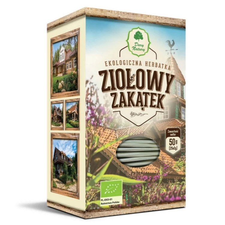 Herbatka Ziołowy Zakątek EKO 25x2g
