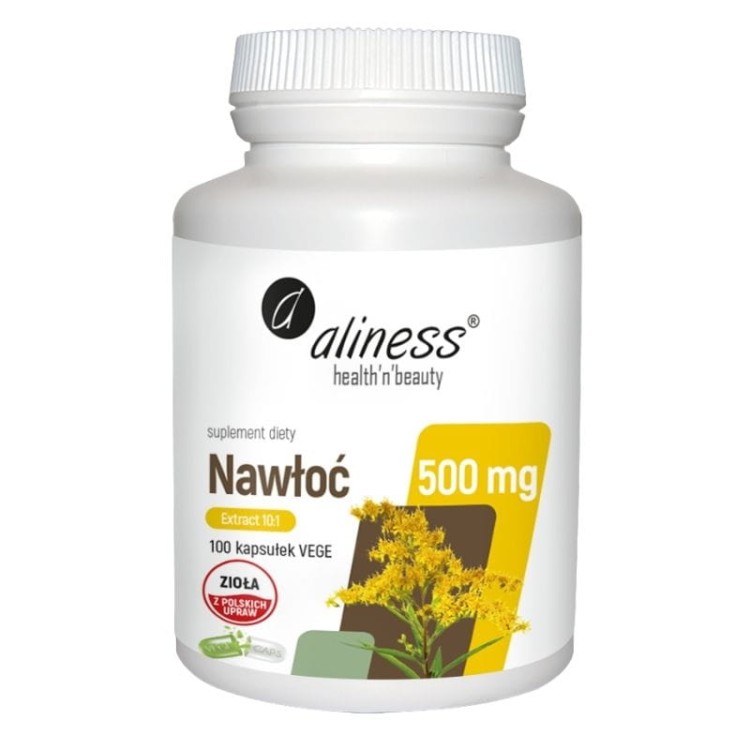 Nawłoć ekstrakt 10:1 500mg 100 kaps.