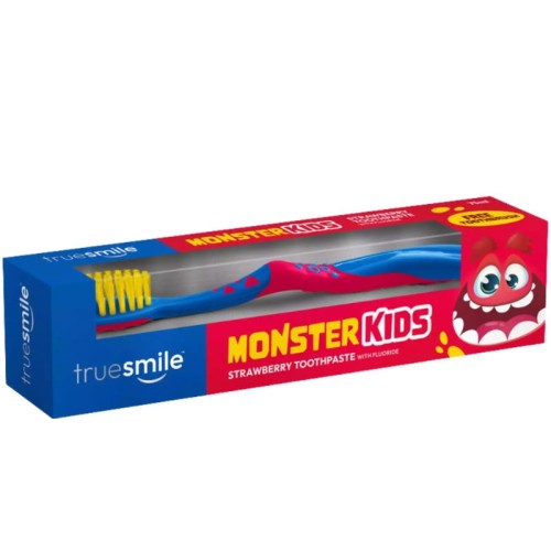 truesmile-monsterkids-pasta-truskawkowa-50ml-szczoteczka