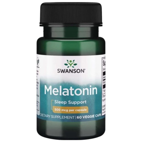 Melatonina 500 ug 60 kaps.