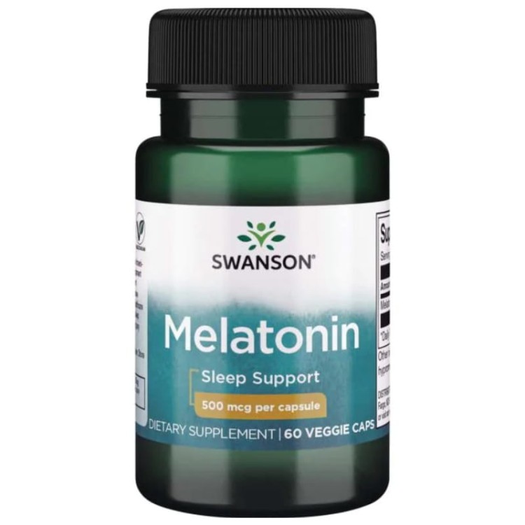 Melatonina 500 ug 60 kaps.