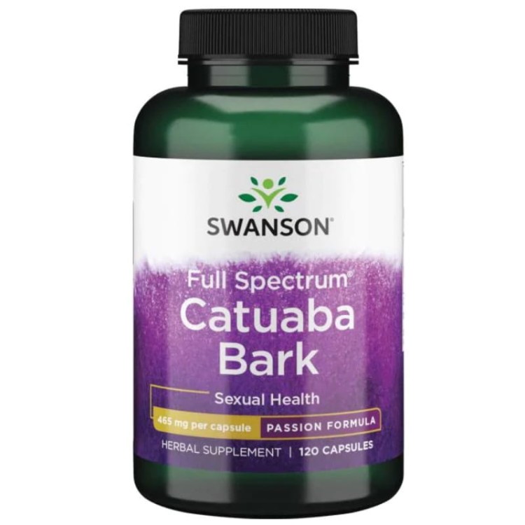 Catuaba Bark 465mg 120 kaps.
