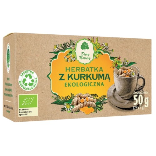 Herbatka z kurkumą EKO 25x2g