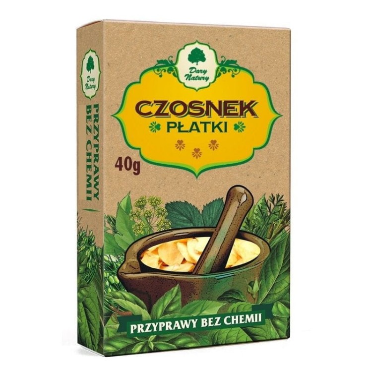 Czosnek płatki 40g
