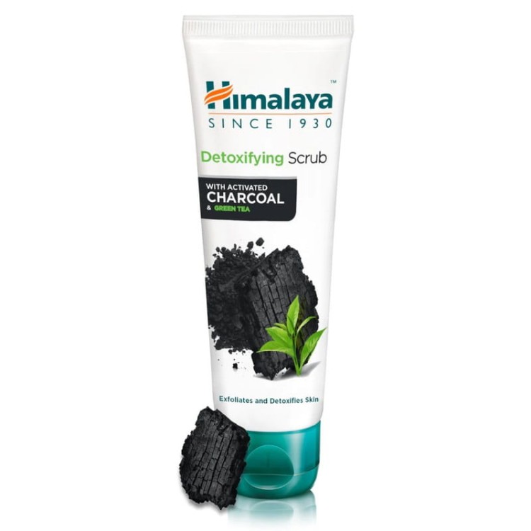 Peeling węglowy do twarzy detoksykujący z zieloną herbatą 75ml