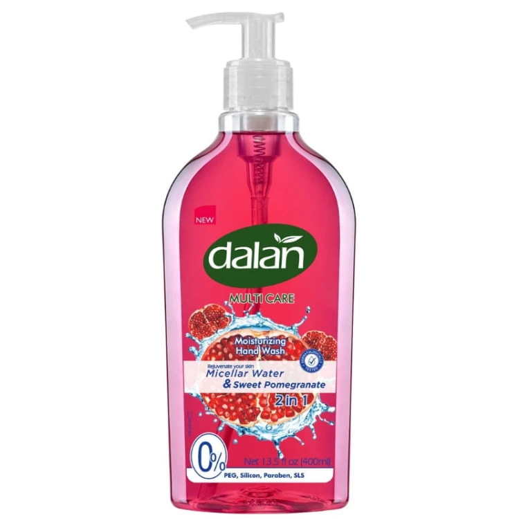 Dalan Multi Care Mydło do rąk w płynie Woda Micelarna i Granat 400ml