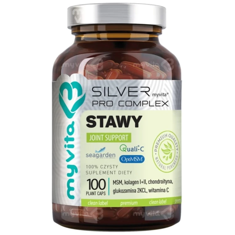 Silver Pure 100% Stawy 100 kaps.